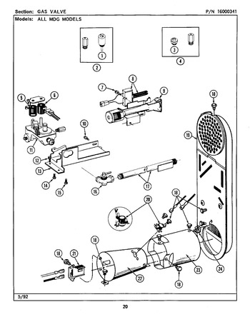 Diagram for MDG27PCABL