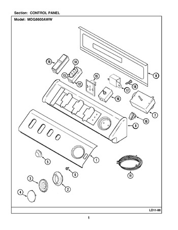 Diagram for MDG8600AWW