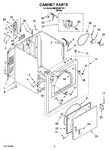 Diagram for 02 - Cabinet Parts