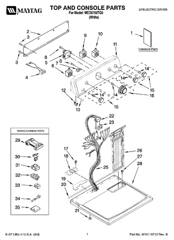 Diagram for MED5700TQ0