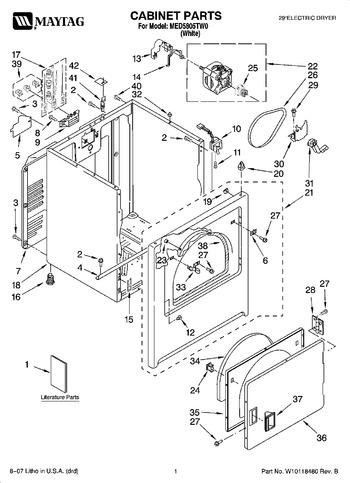 Diagram for MED5805TW0