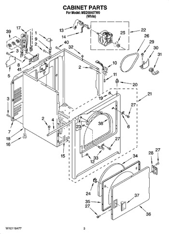 Diagram for MED5840TW0