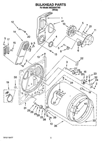 Diagram for MED5840TW0