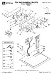 Diagram for 01 - Top And Console Parts