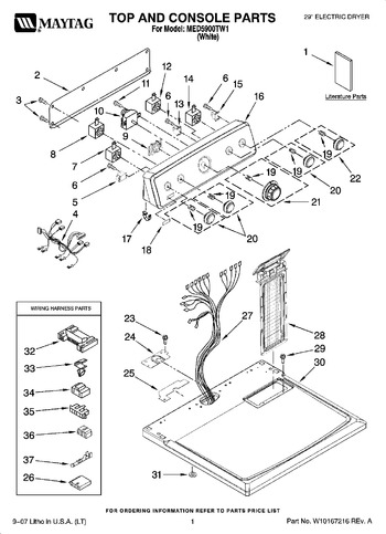 Diagram for MED5900TW1