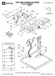 Diagram for 01 - Top And Console Parts