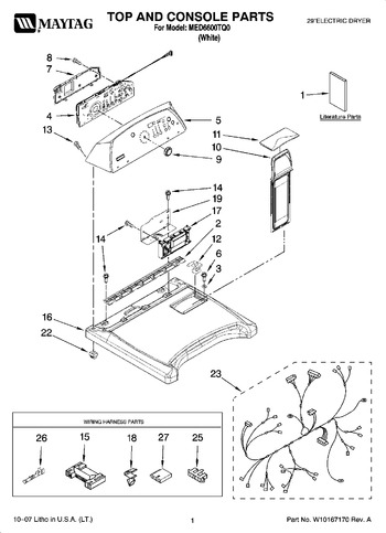 Diagram for MED6600TQ0