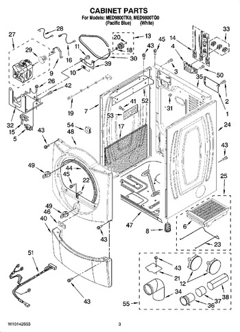 Diagram for MED9800TK0