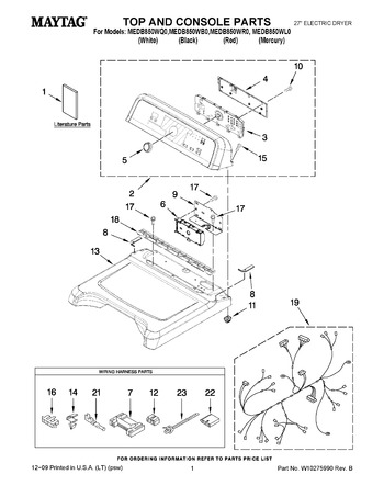 Diagram for MEDB850WB0