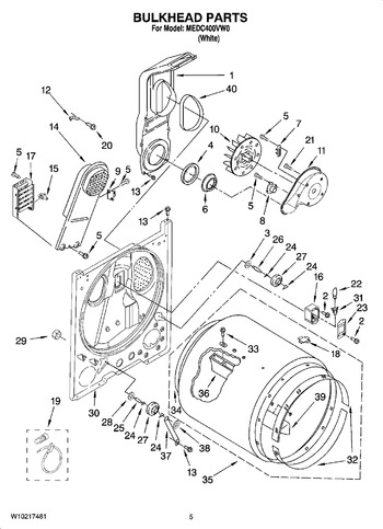 Diagram for MEDC400VW0