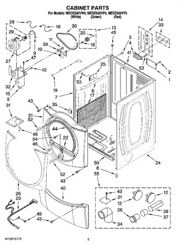 Diagram for MEDE500VW0