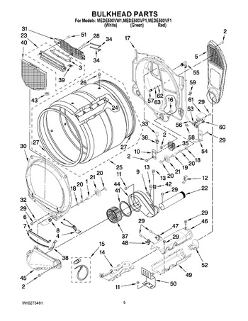 Diagram for MEDE500VW1