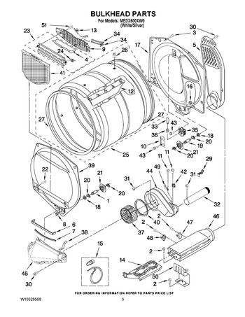 Diagram for MEDX600XW0