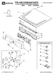 Diagram for 01 - Top And Console Parts