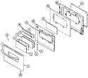 Diagram for 03 - Door (lower/mer6870acc)