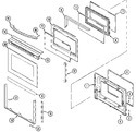 Diagram for 03 - Door (lower-bab/baq/baw)