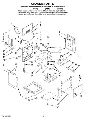 Diagram for MERH865RAW15