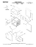 Diagram for 01 - Oven Parts