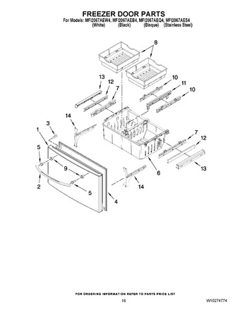 Diagram for MFI2067AEW4