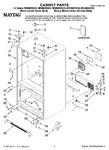 Diagram for 01 - Cabinet Parts