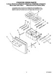 Diagram for 09 - Freezer Door Parts