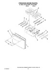 Diagram for 10 - Freezer Door Parts