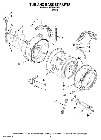 Diagram for MFW9600SQ0