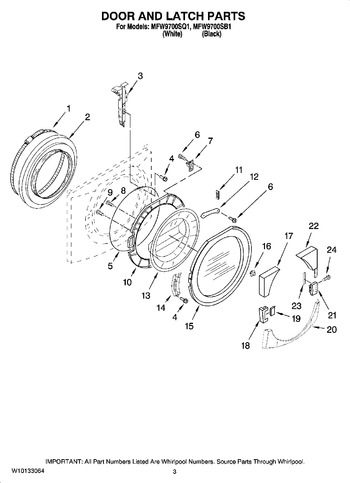 Diagram for MFW9700SB1