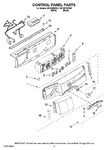 Diagram for 03 - Control Panel Parts