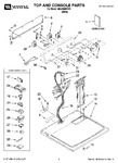 Diagram for 01 - Top And Console Parts