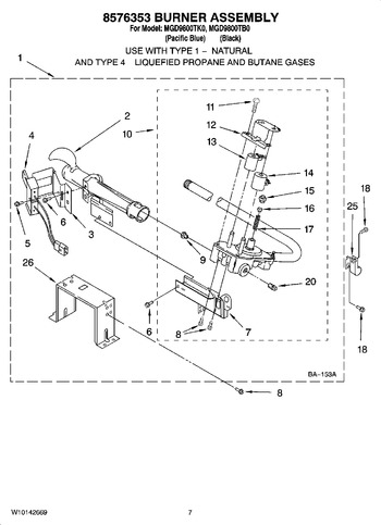 Diagram for MGD9800TB0