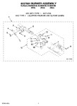 Diagram for 04 - 8557891 Burner Assembly