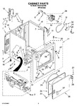 Diagram for 02 - Cabinet Parts