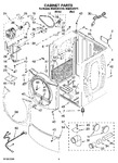 Diagram for 02 - Cabinet Parts