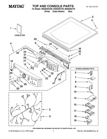 Diagram for MGDE500VF0