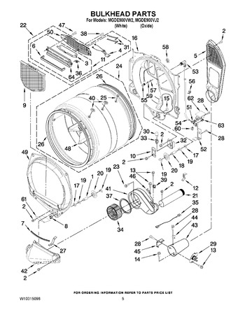 Diagram for MGDE900VW2