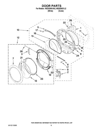 Diagram for MGDE900VW2