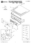 Diagram for 01 - Top And Console Parts