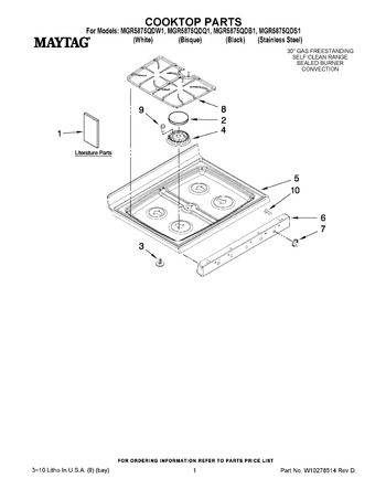 Diagram for MGR5875QDQ1