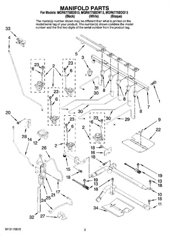 Diagram for MGR6775BDW13