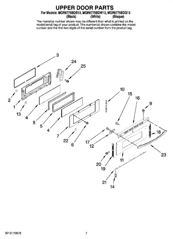 Diagram for MGR6775BDW13