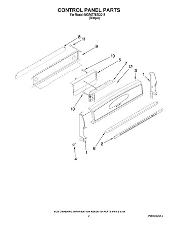 Diagram for MGR6775BDQ18