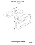 Diagram for 02 - Control Panel Parts