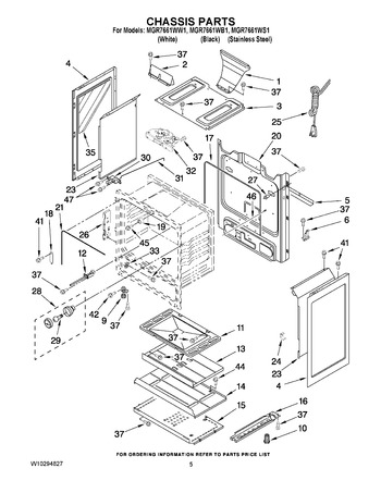 Diagram for MGR7661WS1