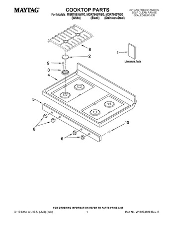 Diagram for MGR7665WB0