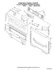 Diagram for 02 - Control Panel Parts