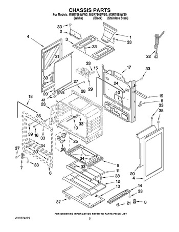 Diagram for MGR7665WW0