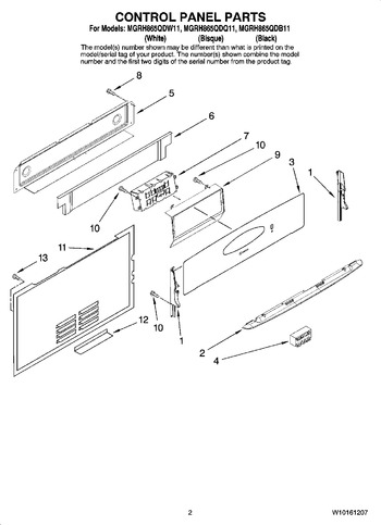 Diagram for MGRH865QDB11