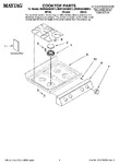 Diagram for 01 - Cooktop Parts