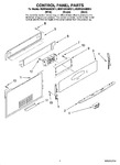 Diagram for 02 - Control Panel Parts